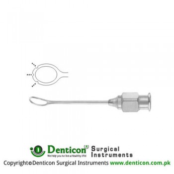 Gills Aspirating Cannula Stainless Steel, Gauge - Tip Size 25 - 10 mm